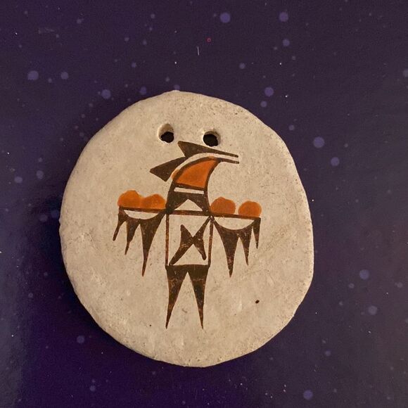Acoma New Mexico Pendant Vintage - Picture 2 of 4